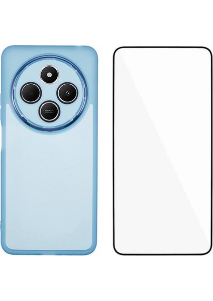 Xiaomi Redmi 14C 4g Tpu Kılıf Temperli Camlı Telefon Kapağı Için (Yurt Dışından)