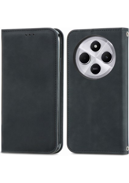 Xiaomi Redmi 14C 4g Cilt Dokunmatik Duygu Kart Tutucu Telefon Kapağı Için (Yurt Dışından)