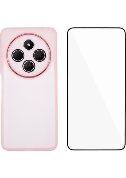 Xiaomi Redmi 14C 4g Tpu Kılıf Temperli Camlı Telefon Kapağı Için (Yurt Dışından)