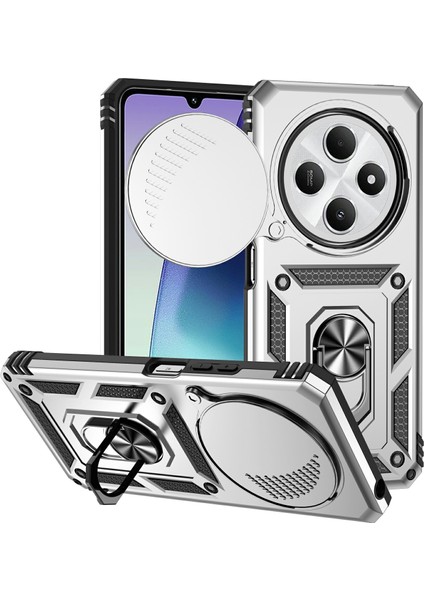 Xiaomi Redmi 14C 4g Pc + Tpu Telefon Kılıfı ve Kickstand Için (Yurt Dışından)