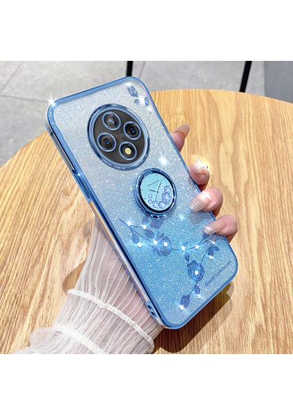 Xiaomi Redmi 14C 4g Halka Kickstand Tpu Çiçekler Telefon Kapağı Için (Yurt Dışından)