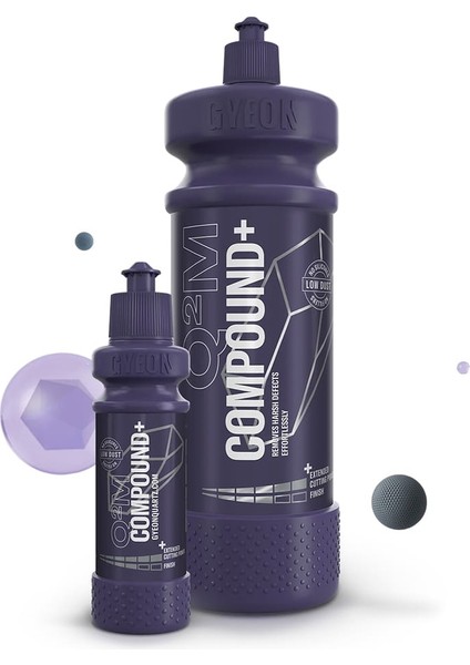 Q²m Compound+ Plus Redefıned Ağır Çizik Giderici Kalın Pasta - 120 ml