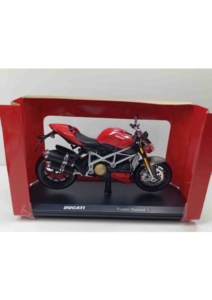 1:12 Ölçek Ducati Süper Naked S Motosiklet fiyatları