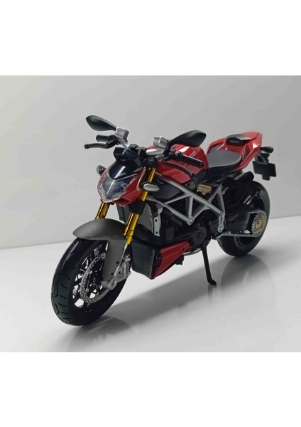 1:12 Ölçek Ducati Süper Naked S Motosiklet modelleri