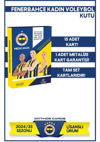 Fenerbahçe Voleybol Tam Set Sezon Kartları - Kutu indirimleri