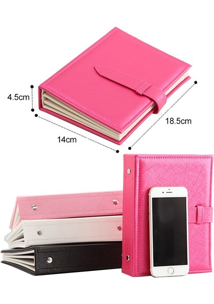 Kitap Şekli Taşınabilir Kulak Damızlık Küpe Vitrin Siyah (Yurt Dışından) modelleri