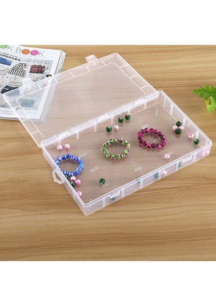 NC-013 Plastik 28 Yuvalı Çıkarılabilir Saklama Kutusu Pembe (Yurt Dışından)