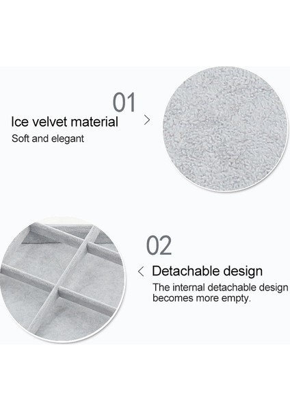 12'li Flannette Bileklik Yüzük Kolye Vitrin (Yurt Dışından) fiyatları