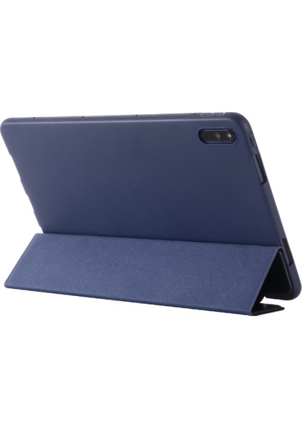Huawei Matepad 10.4 Mavi Için Gebeı Darbeye Dayanıklı Deri Kılıf (Yurt Dışından) fırsatları