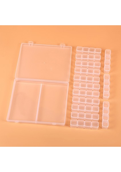 56 Gözlü Şeffaf Plastik Saklama Kutusu (Yurt Dışından) fiyatları