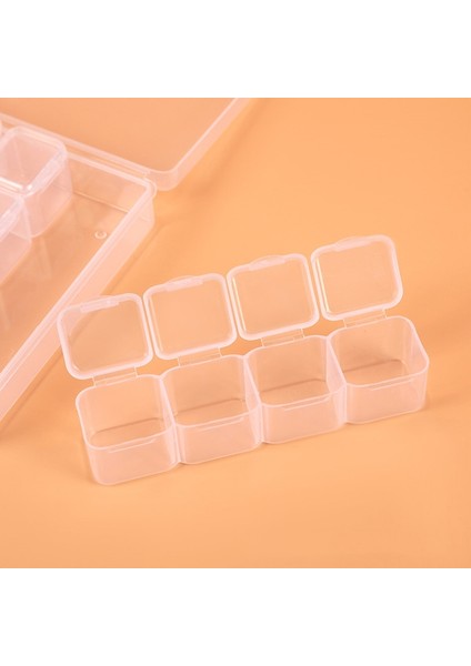 56 Gözlü Şeffaf Plastik Saklama Kutusu (Yurt Dışından) fırsatları