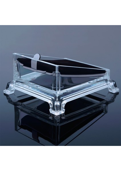 Şeffaf Akrilik Takı Bilezik Saat Ekran Plaka Gösterisi Tutucu Tepsi Rafı (Yurt Dışından) fırsatları