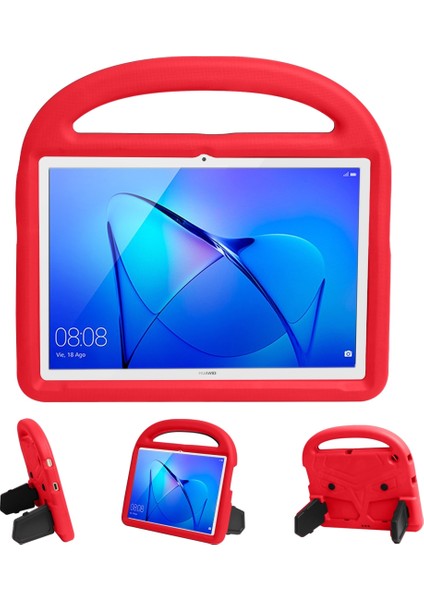 Huawei Mediapad T3 10 9.6 Inç Kırmızı Için Serçe Stili Eva Kılıf (Yurt Dışından)