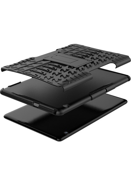 Lastik Dokusu Tpu + Pc Kılıfı Siyah (Yurt Dışından)
