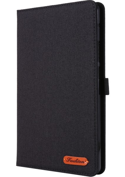 Huawei Matepad T 8 Kumaş + Tpu Düz Koruyucu Kılıf Siyah (Yurt Dışından)