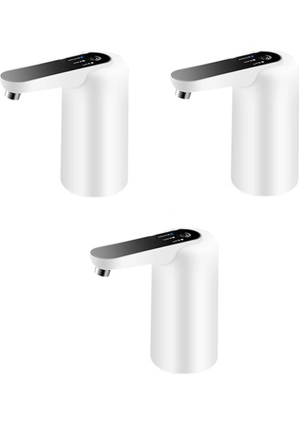 3x Su Şişesi Pompası Elektrikli Su Sebili Pompası USB Şarj Otomatik Su Pompası Otomatik Anahtar Içme Sebili (Yurt Dışından)