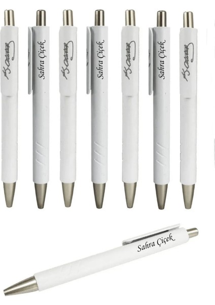 Tükenmez Kalem 8 Li Set Isme Özel