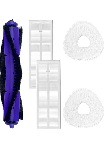 J3 Robot Süpürgeler Temizleyici Aksesuarları Için Uyumlu Yedek Parçalar Ana Fırça Hepa Filtresi (Yurt Dışından)