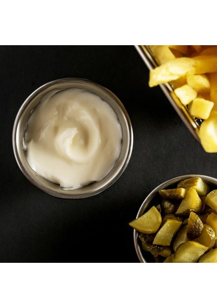 Paslanmaz Çelik Mini Kase Lokumluk Reçellik Çerezlik Şekerlik Sosluk, 4 Adet - 8 cm Metal fırsatları