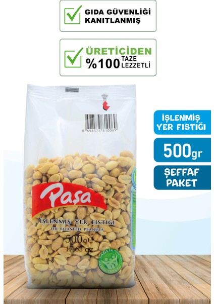 Paşa Kuruyemiş Işlenmiş Yer Fıstığı 500 gr