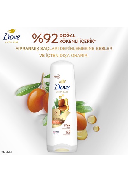 Saç Bakım Kremi Argan Yağı Onarıcı Bakım 350 ml