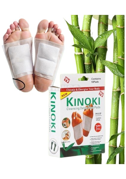 6 Adet | Detoks Ayak Bandı , Foot Patch Toksn Atıcı Detox Ayak Detoksu Bantı