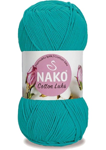 5 Adet Cotton Lüks Yelek Tunik Kazak Bluz Hırka ipi Yünü Koyu Turkuaz 97581