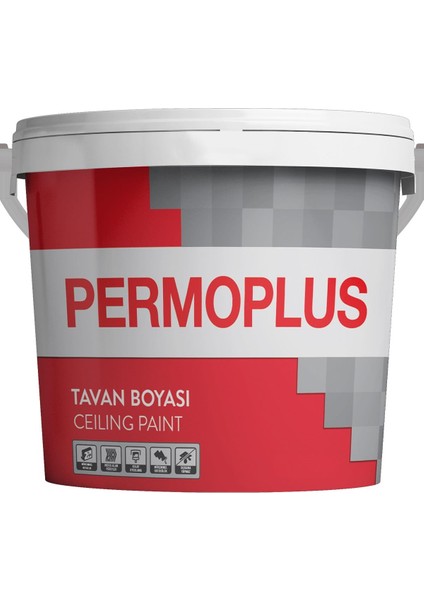 Permoplus Su Bazlı Tavan Boyası Beyaz 3.5 Kg.