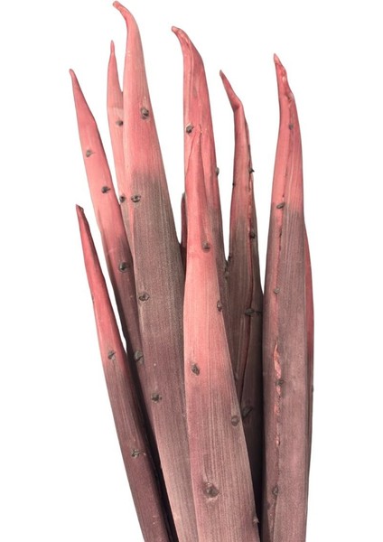 Bordo Yapay Bambu Çiçek