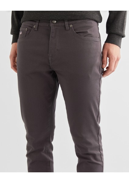 Erkek Gri Slim Fit Pantolon 1224327T.162 fırsatları