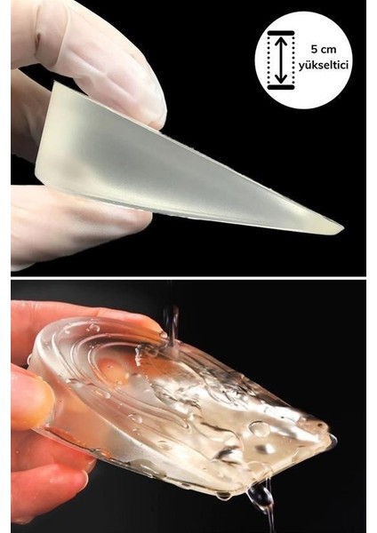 10 Adet Ayakkabı Anatomik Ortapedik Silikon Tabanlık