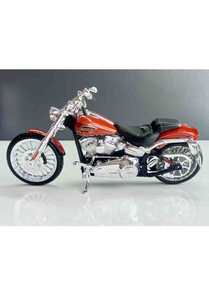 1:12 Ölçek 2014 Harley Davidson Cvo Breakout Motosiklet modelleri