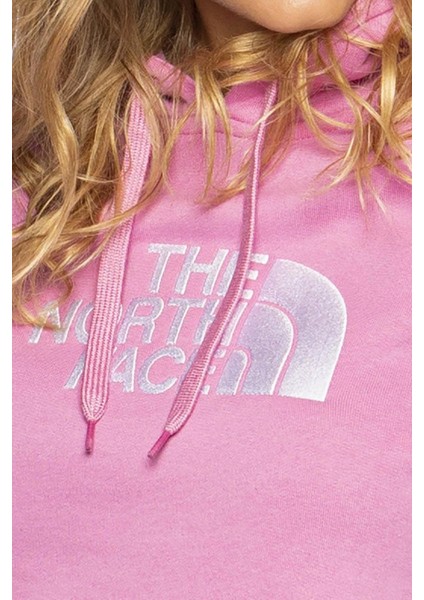 Drew Peak Pullover Kadın Kapüşonlu Sweatshirt Pembe fırsatları