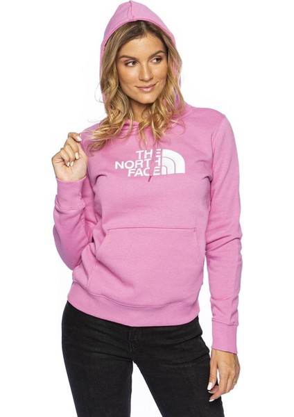 Drew Peak Pullover Kadın Kapüşonlu Sweatshirt Pembe indirimleri