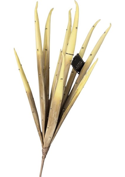 Sarı Yapay Bambu Çiçek
