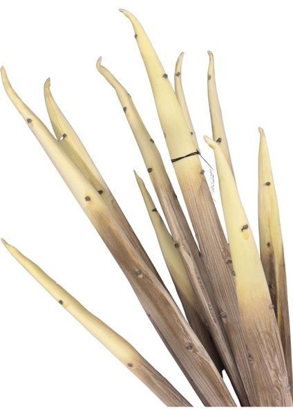 Sarı Yapay Bambu Çiçek