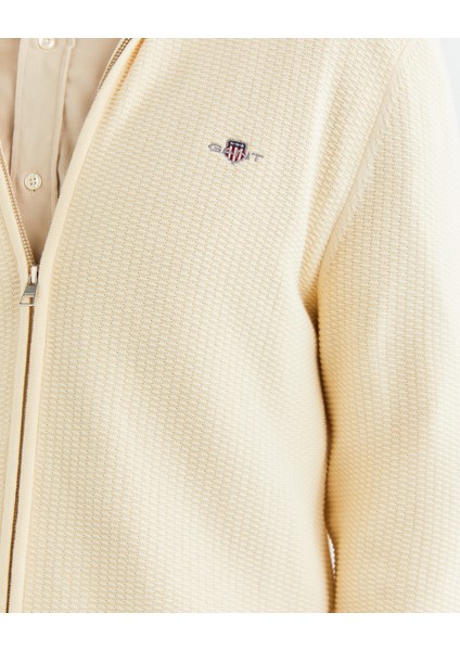 Erkek Krem Regular Fit Fermuarlı Hırka 8030212.130 indirimleri