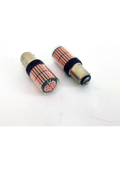 P21/5W 144 LED Çift Duy 1157 BAY15D Kırmızı Stop Ampulü fiyatları