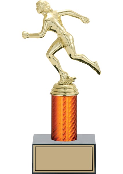 Atletizm Kadın Figürlü Kupa-Okul Kupası-Ödül Kupası-Turnuva Kupası 26 cm