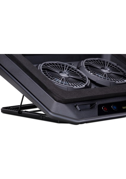 Gaming GT200 Laptop Soğutucu Notebook Stand,10 Rgb Işık Kontrolü , 15.6 -17 Inch , Hız Kontrolü , 2 Büyük Fan ,telefon Standı, 2 USB