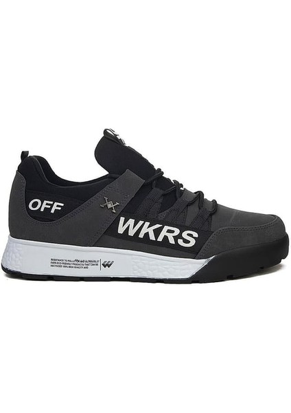 Unisex 36-39 Füme Siyah Mevsimlik Sneaker