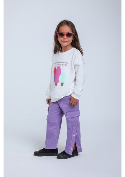 Kız Çocuk Sweatshirt 1-4 Yaş 1747