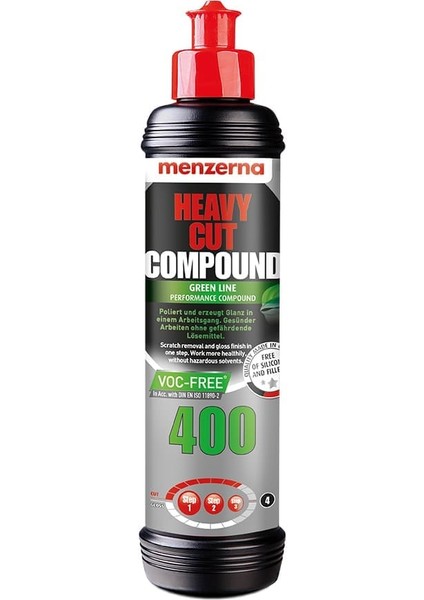 400 Yeşil Seri Heavy Comp. Ağır Çizik Gid. Pasta 250 ml