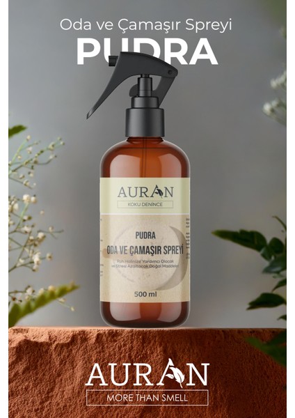 Pudra Parfümlü Oda ve Çamaşır Spreyi Ortam ve Kumaş Kokusu Powder Room Spray 500ml fiyatları