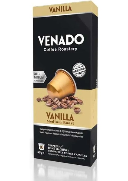 Kapsül Kahve 10'lu Vanilla
