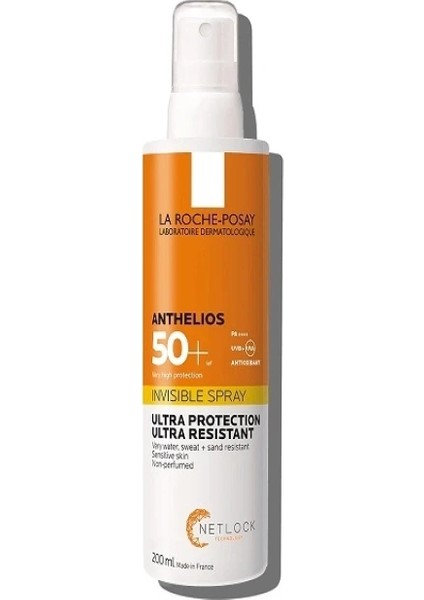 La Roche-Posay Anthelios Invisible 50 Faktör Güneş Spreyi 200 ml