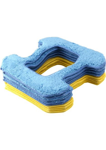 Sürtünme Paspas Pedleri 298 Pencere Temizlik Robotu Robot Aksesuarları Rag Premium Mikrofiber Malzeme Islak Temizleme + Kuru (Yurt Dışından)
