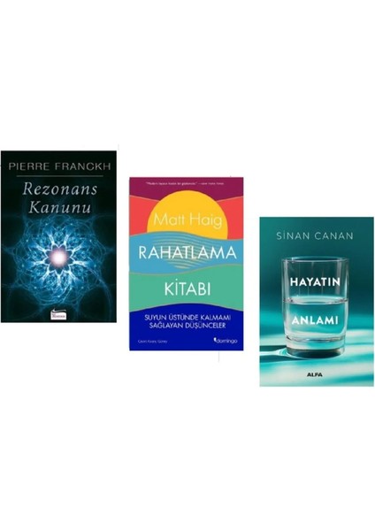 Rezonans Kanunu - Rahatlama Kitabı - Hayatın Anlamı 3 Kitap