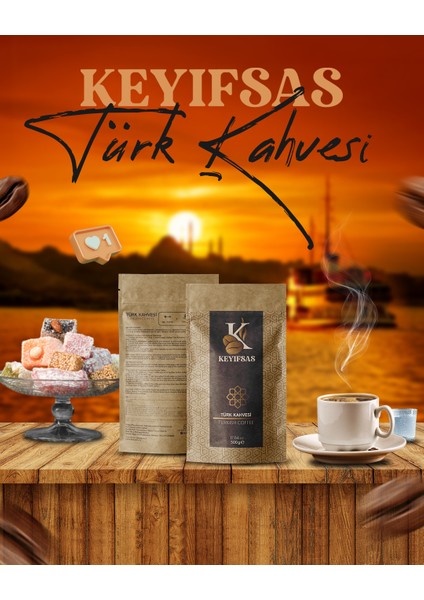 Geleneksel Türk Kahvesi 500 gr – Çekirdek
