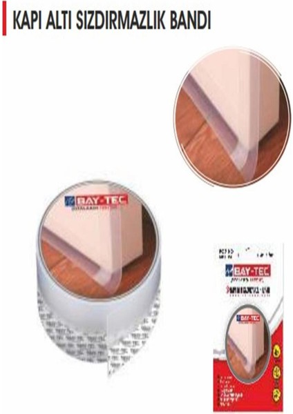 Kapı Altı Sızdırmazlık Bandı 40 mm x 3 mt